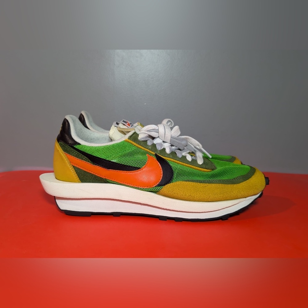 Size 11 - Nike Sacai x LD Waffle Green Gusto